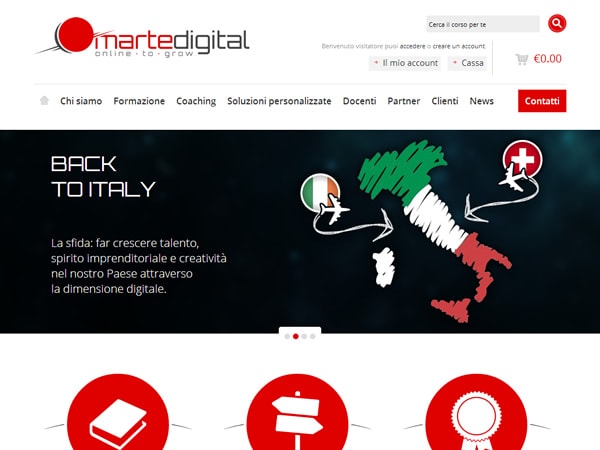 Marte digital Website