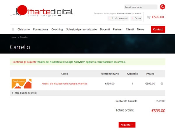 Marte digital E-commerce